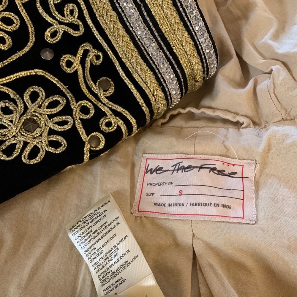 Golden Quill Military Parka Free People - Picture 12 of 13